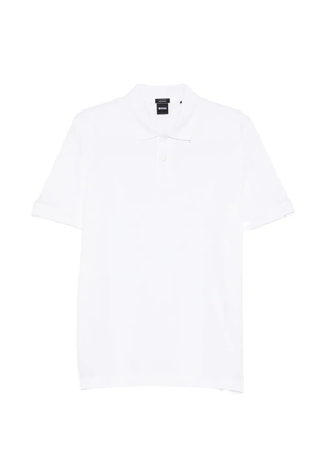 BOSS H-Parlay striped polo shirt - White