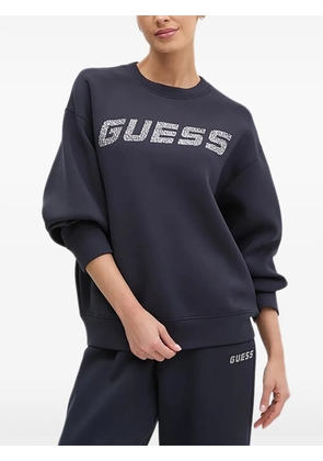 GUESS USA embellished sweatshirt - Blue