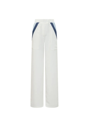 moms pants sporty trousers - White