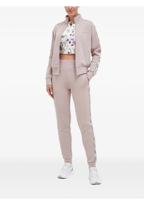 GUESS USA side-stripe track pants - Pink