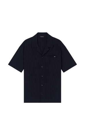 Emporio Armani striped shirt - Blue