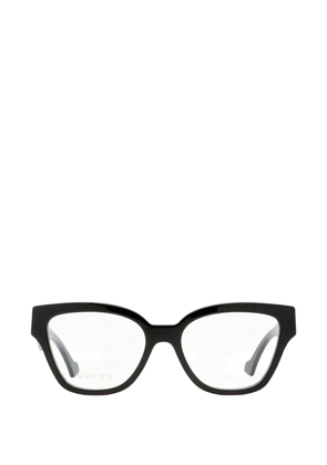 Gucci Eyewear interlocked logo square glasses - Black