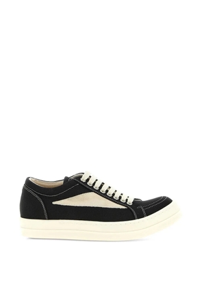 Rick Owens DRKSHDW panelled low-top sneakers - Black