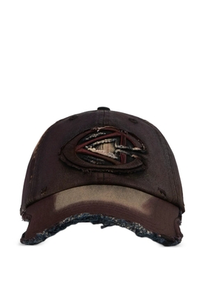 CamperLab distressed patch cap - Brown