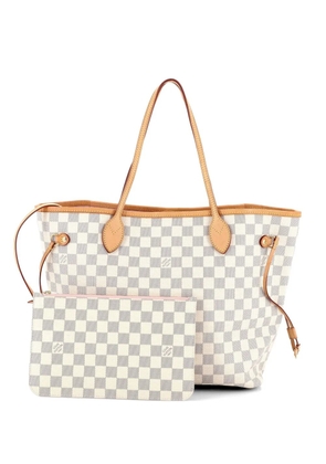 Louis Vuitton Pre-Owned Neverfull NM Damier MM tote bag - White