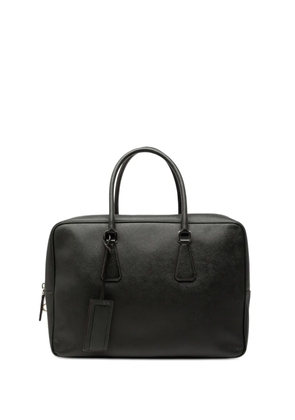 Prada Pre-Owned 2010-2025 Saffiano business bag - Black