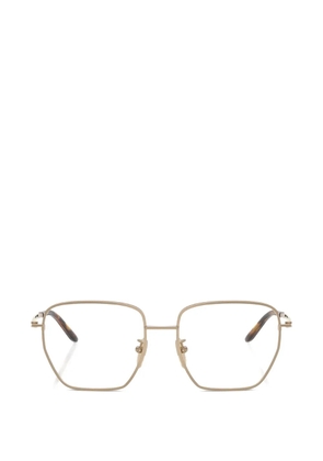 Prada geometric-frame glasses - Gold