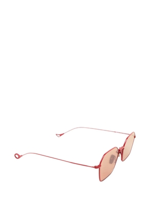 Eyepetizer Milano geometric-frame sunglasses - Red