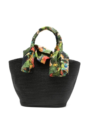 FARM Rio printed handle tote bag - Black