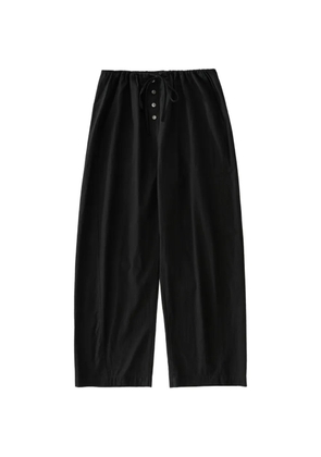 Studio Nicholson Ventura tie-waist trousers - Black