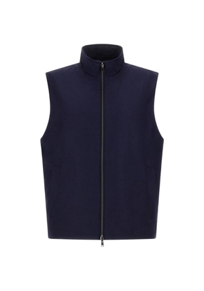 Herno high-neck reversible gilet - Blue