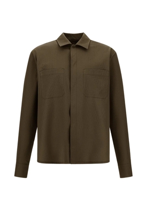 Herno textured shirt - Green