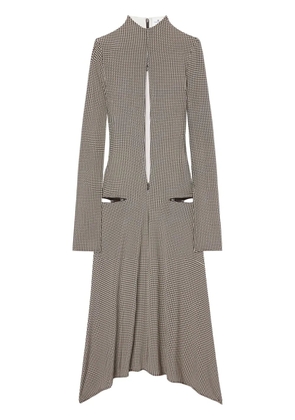 Courrèges Volcano jersey midi dress - Black