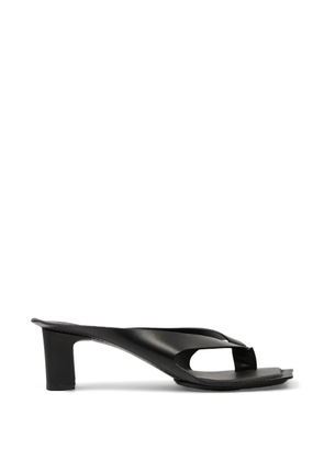 MM6 Maison Margiela anatomic leather mules - Black