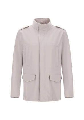 Herno epaulettes field jacket - Grey