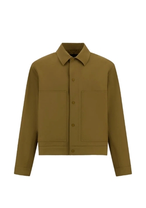 Laminar long-sleeved shirt jacket - Brown
