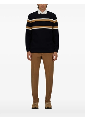 Herno striped sweatshirt - Blue