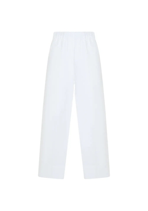 Antonelli elasticated trousers - White