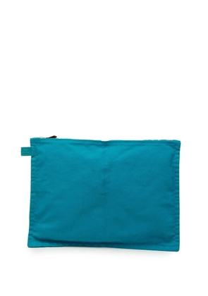Hermès Pre-Owned 2010-2020 Toile Bora Bora Zip GM pouch - Blue