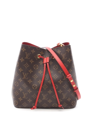 Louis Vuitton Pre-Owned 2021-2026 Monogram Neonoe MM bucket bag - Brown