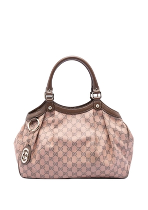 Gucci Pre-Owned 2016-2026 Medium GG Canvas Sukey tote bag - Pink