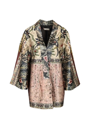 Hui Hui Werner printed kimono - Neutrals
