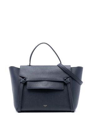 Celine Pre-Owned 2017 Mini Grained Calfskin Belt Bag satchel - Blue