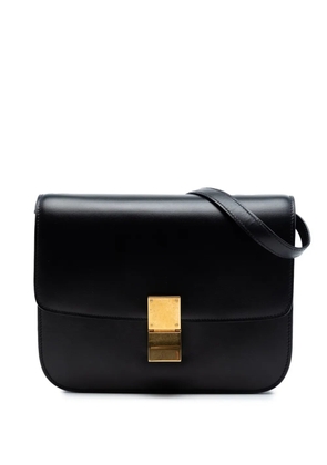 Celine Pre-Owned 2016 Medium Calfskin Classic Box crossbody bag - Black