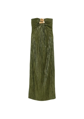 Cult Gaia Sequoia pleated maxi dress - Green