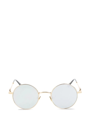 VALENTINO GARAVANI EYEWEAR round metal sunglasses - Gold