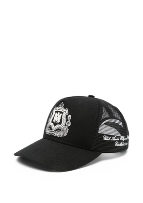AMIRI MA-logo mesh cap - Black