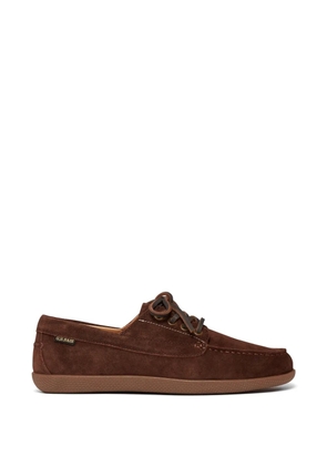 G.H.Bass Wilton suede boat shoes - Brown