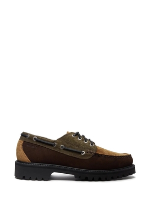 G.H.Bass The Ranger Camp Moc corduroy shoes - Brown