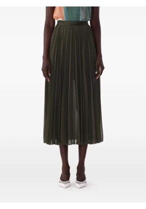 Jason Wu Collection chiffon pleated midi skirt - Green