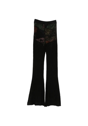 ETRO floral trousers - Black