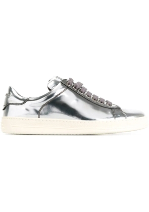 TOM FORD lace-up sneakers - Metallic