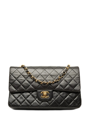 CHANEL Pre-Owned 1996-1997 Medium Classic Lambskin Double Flap shoulder bag - Black