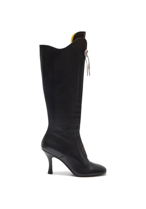 LILI CURIA Ida lace up tall boots - Black