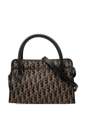 Christian Dior Pre-Owned 20th Century Diorissimo Trotter Canvas satchel - Brown