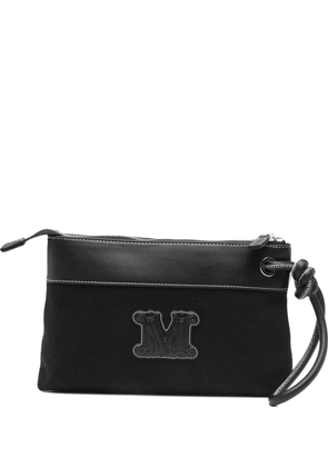 Max Mara appliqué bag - Black