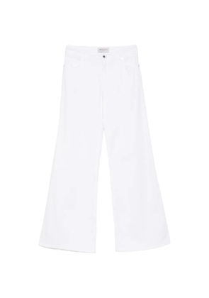 ERMANNO FIRENZE five-pocket flared jeans - White