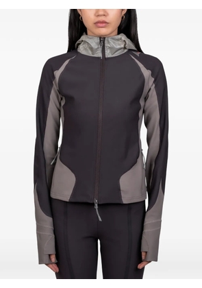 ROA Spine hooded jacket - Brown