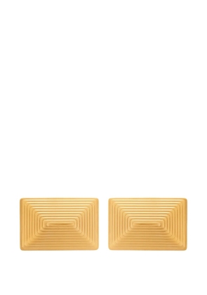 Heaven Mayhem Celeste rectangle earrings - Gold