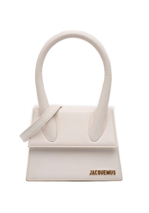 Jacquemus Pre-Owned 2010-2025 Leather Le Chiquito Moyen satchel - White