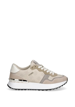 GUESS USA perforated sneakers - Neutrals