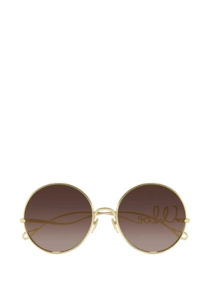 Cartier round sunglasses - Gold