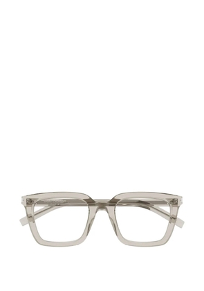 Saint Laurent Eyewear square-frame glasses - Grey