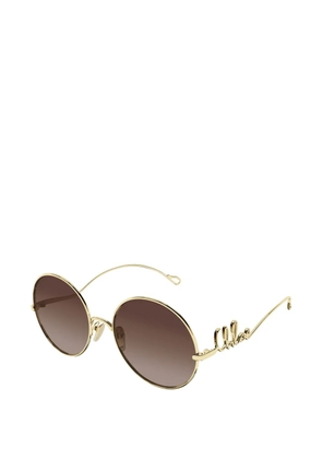 Cartier round sunglasses - Gold
