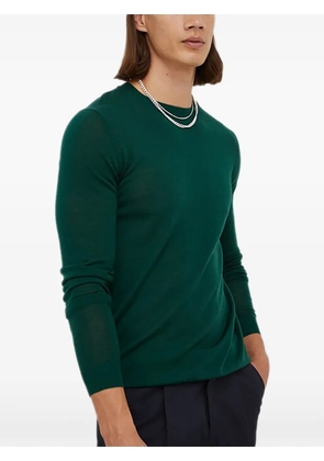 Bruuns Bazaar round-neck wool sweater - Green