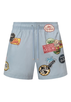 AMIRI station patch swim trunk - Blue